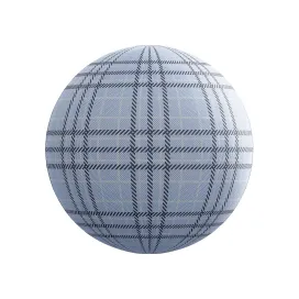 Checkered blue fabric 2
